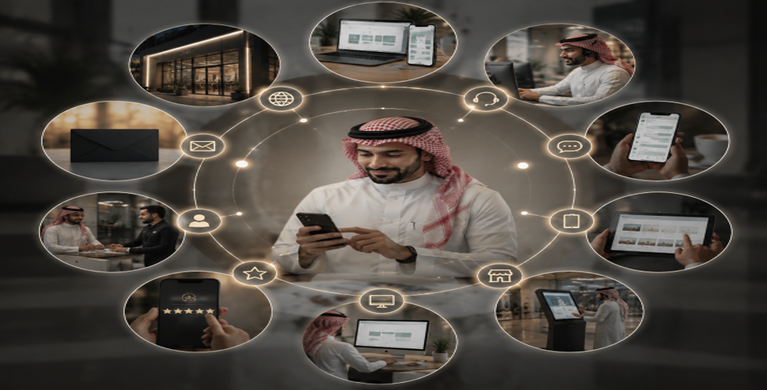 تجربة العميل متعددة القنوات